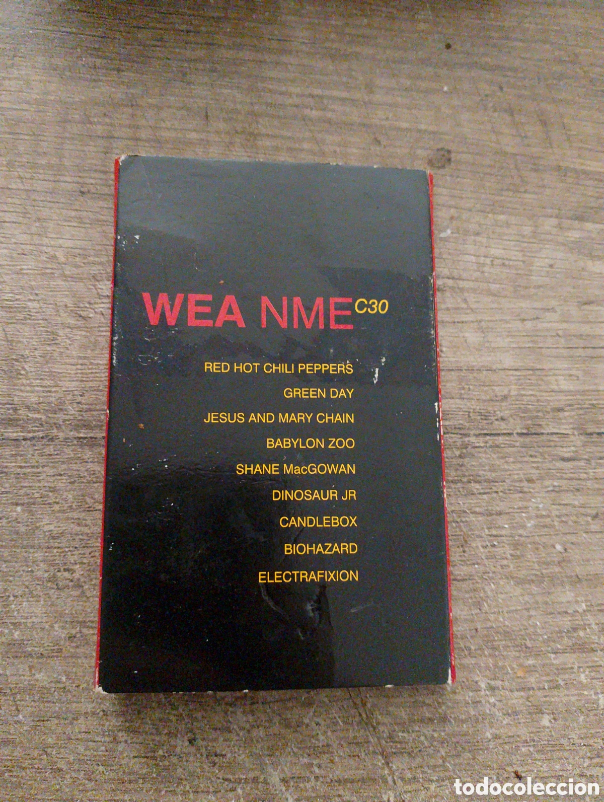 Casetes antiguos: Casete music. Wea NME c30