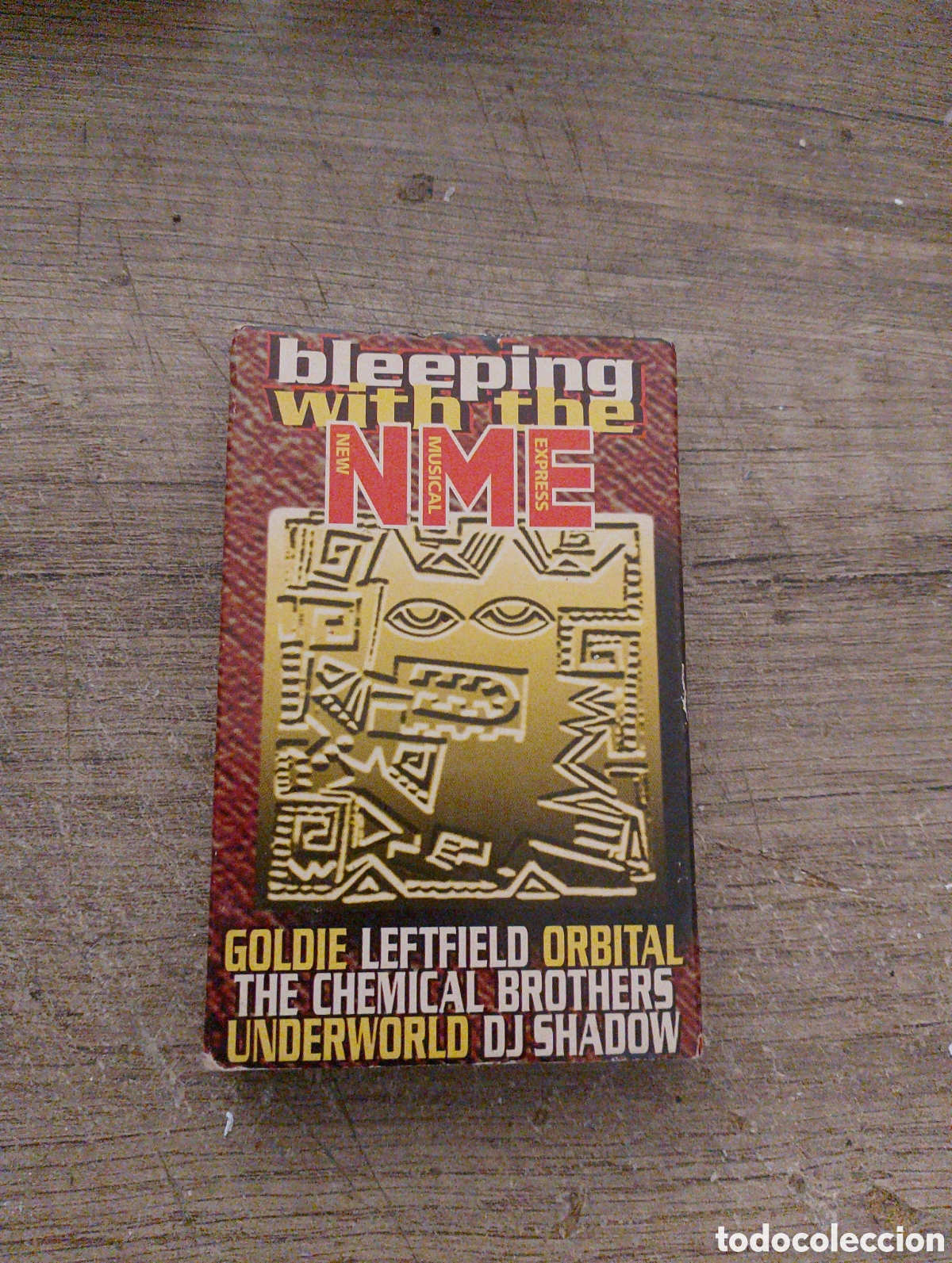 Casetes antiguos: Casete music.Bleeping with the NME
