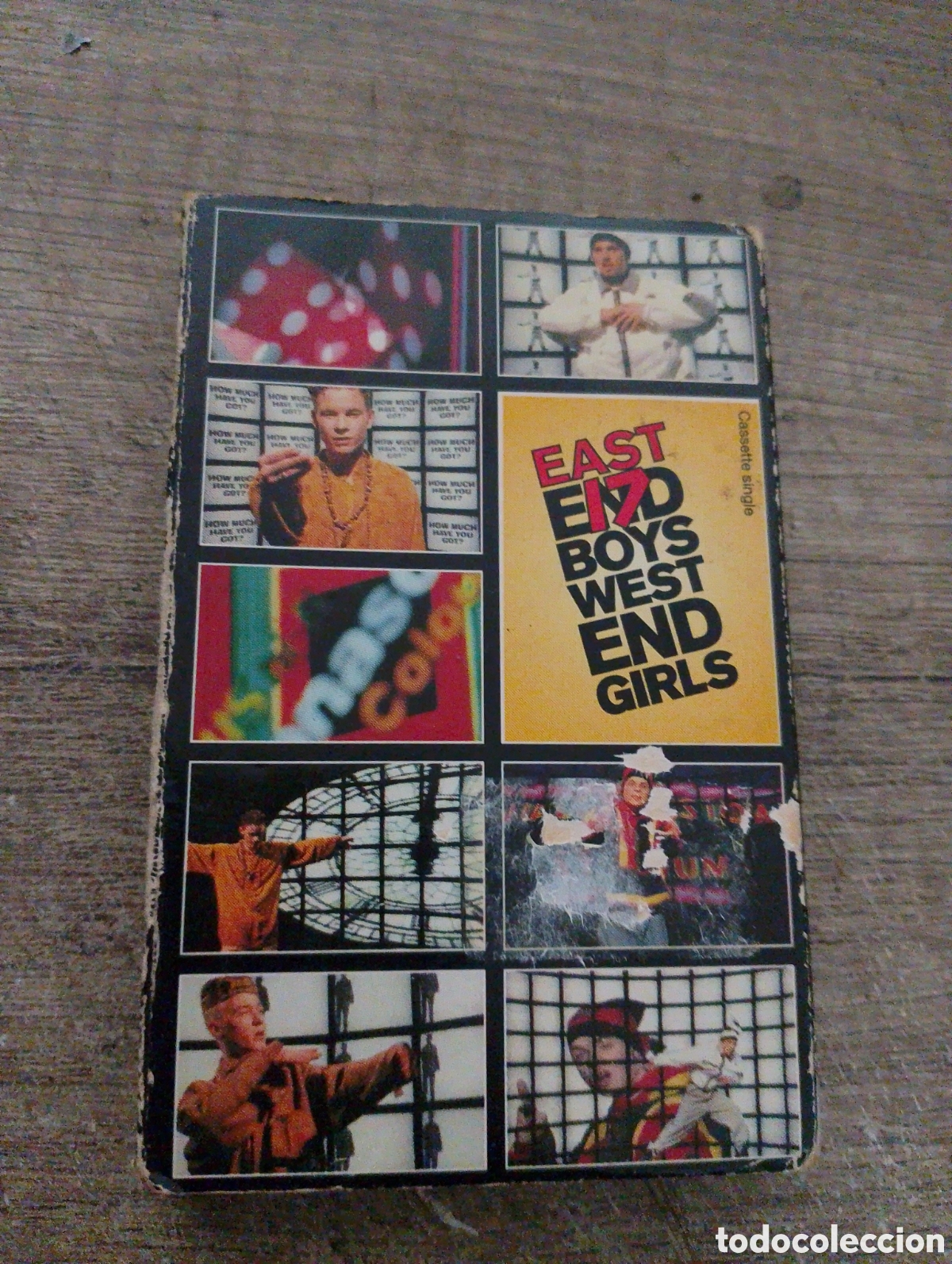 Casetes antiguos: Casete music. East 17. East boys west end girls