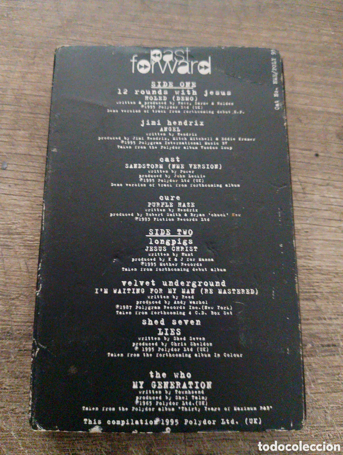 Casetes antiguos: Casete music. Fast forward - Foto 2