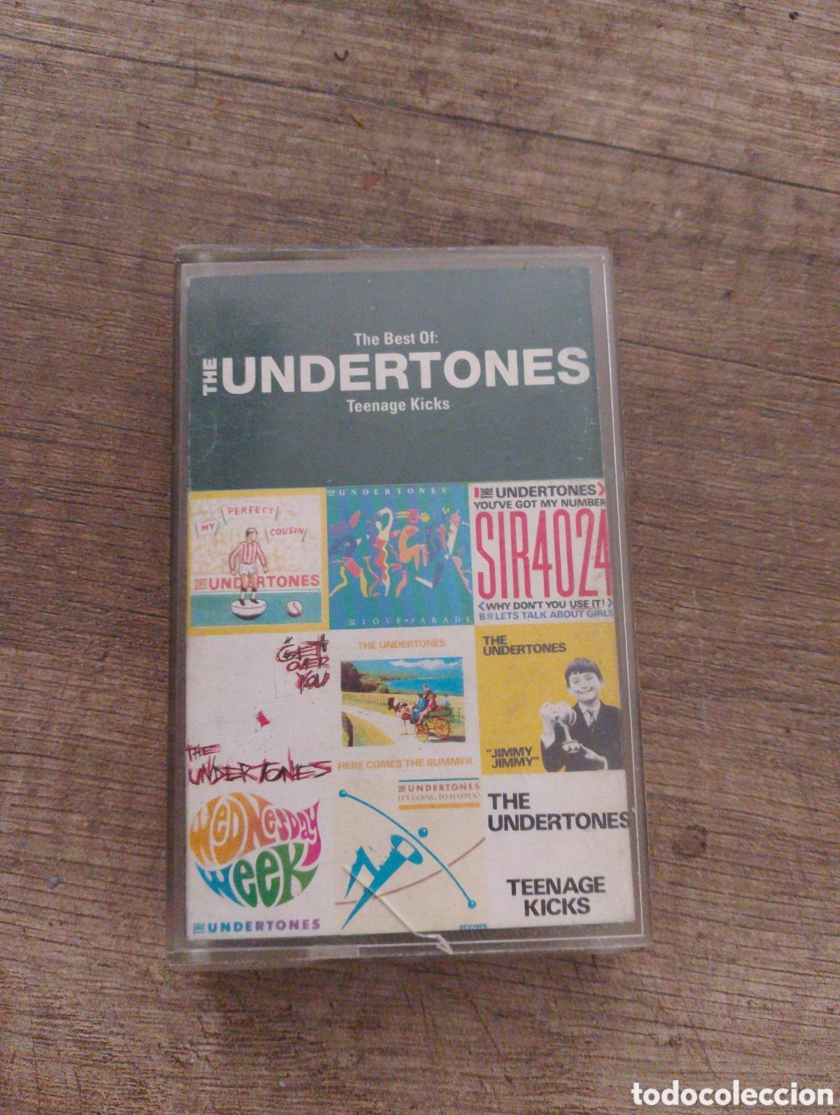 Casetes antiguos: Casete music. The Undertones. The best of