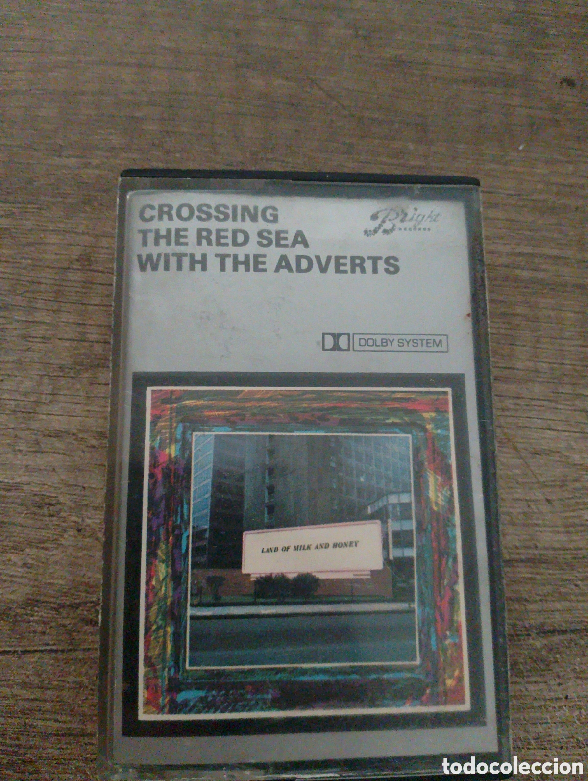 Casetes antiguos: Casete music. Crossing the red sea with the adverts