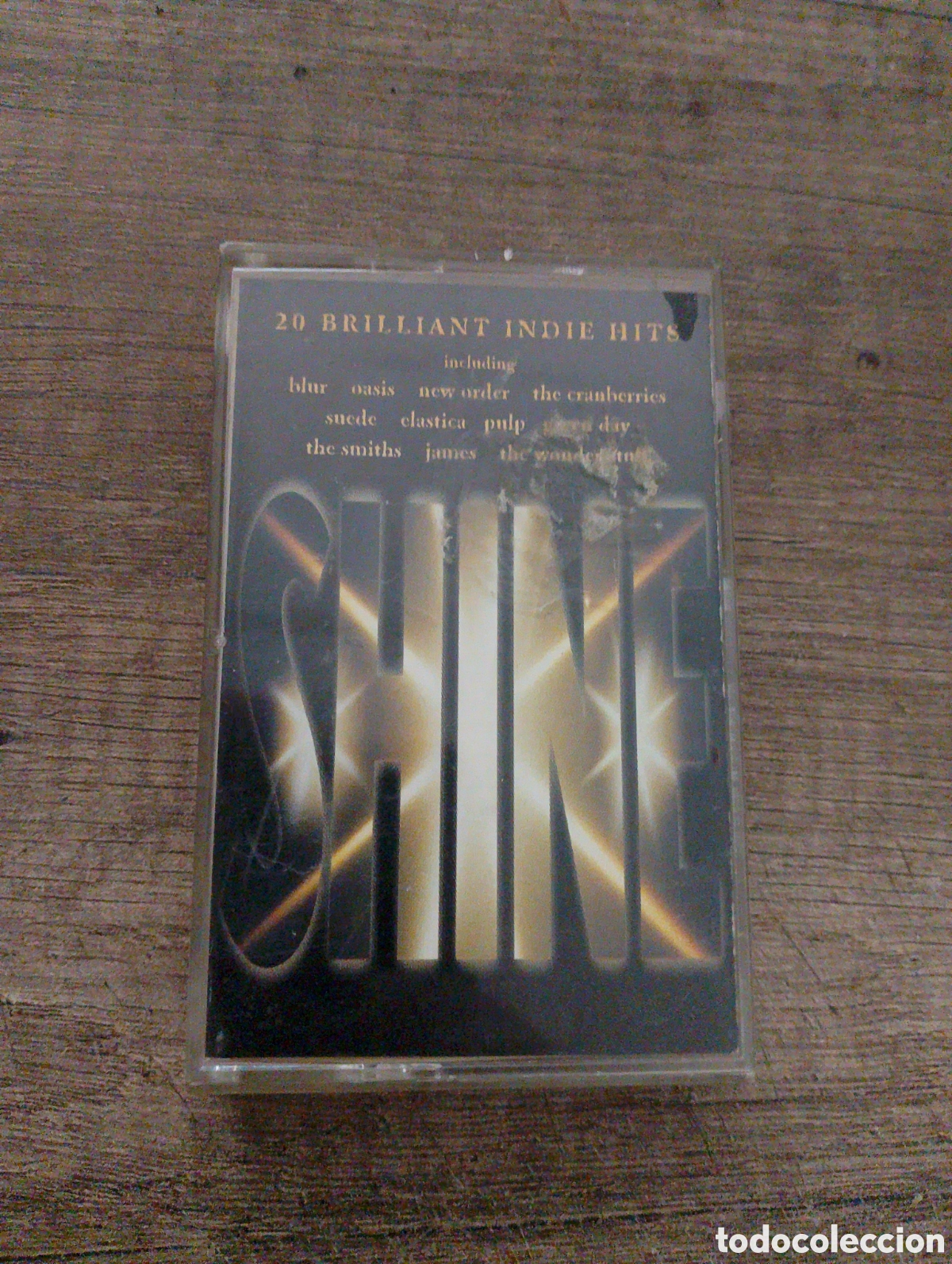 Casetes antiguos: Casete music. Shine. 20 briliant indie hits