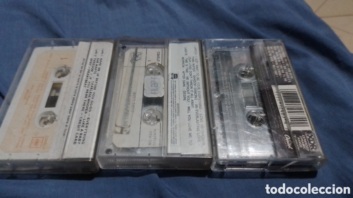 Casetes antiguos: Cassette Andy Gibb. Wham y Croeded House - Foto 2