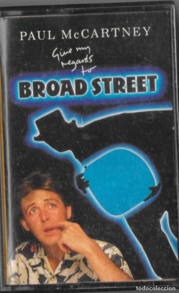Casetes antiguos: Cassette Give my regards to Broad street - McCartney - Beatles - NUEVO