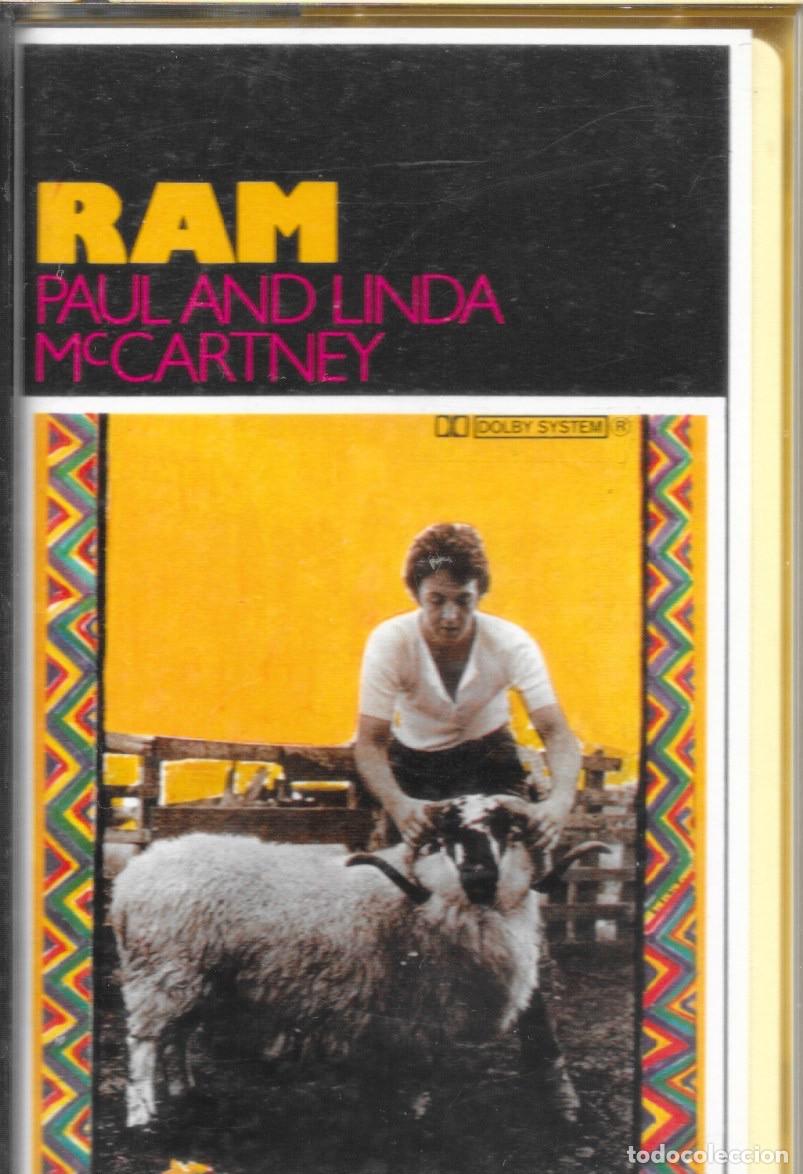 Casetes antiguos: Cassette RAM -Paul & Linda McCartney - Beatles - NUEVO