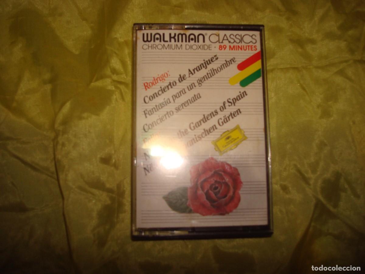 Casetes antiguos: RODRIGO : CONCIERTO DE ARANJUEZ / FALLA : NIGHTS IN THE GARDEN SPAIN. CHROMIUM DIOXIDE. CASETE(#)