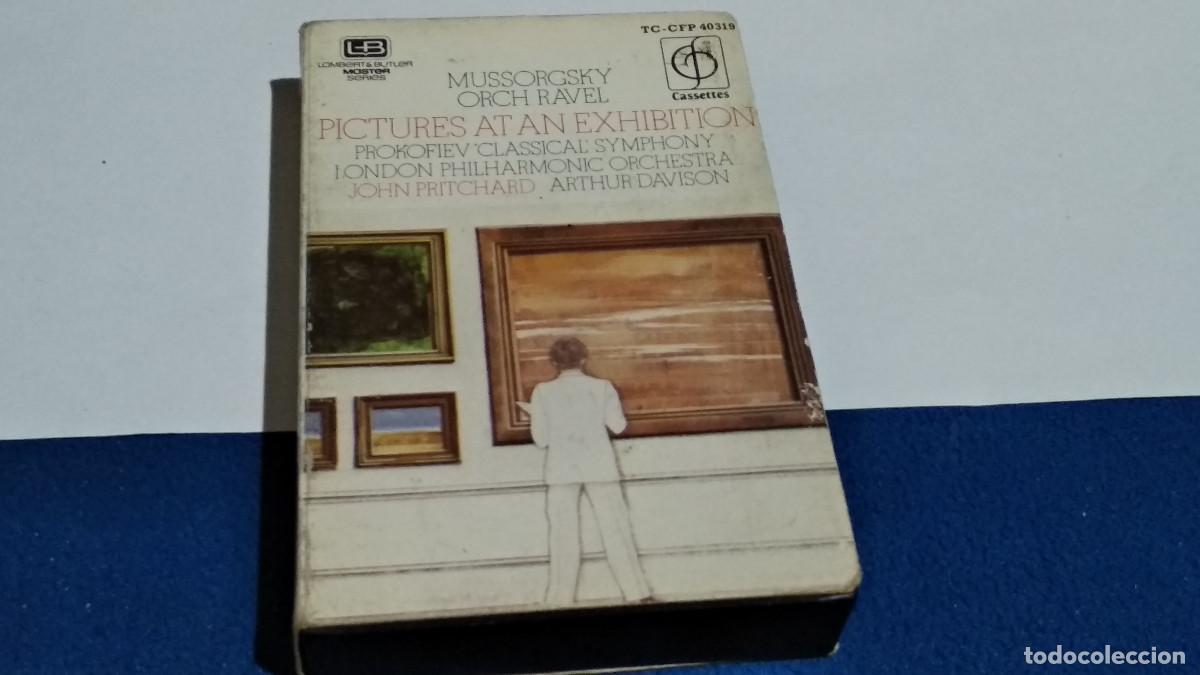 Casetes antiguos: PICTURES ATAN EXHIBITION. MUSSOGORKY ORCH RAVEL - 1979 CASETE CINTA CASSETTE