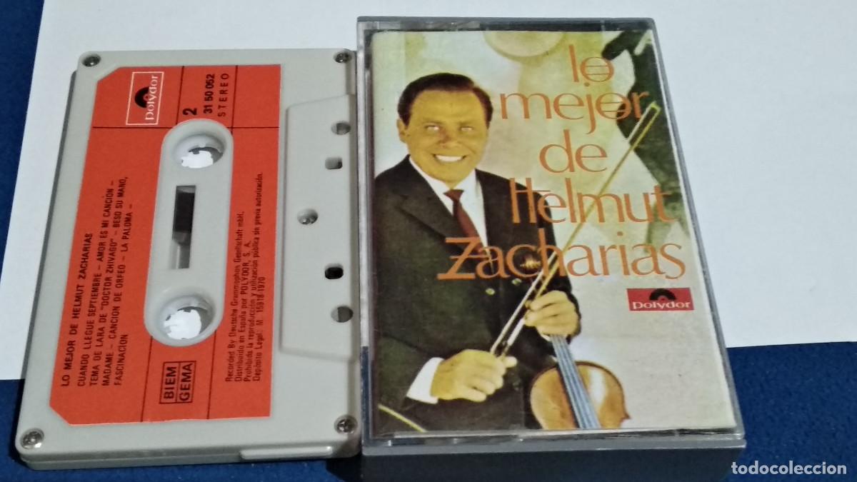 Casetes antiguos: Lo Mejor de Helmut Zacharias - Polydor, 1970 CASETE CINTA CASSETTE