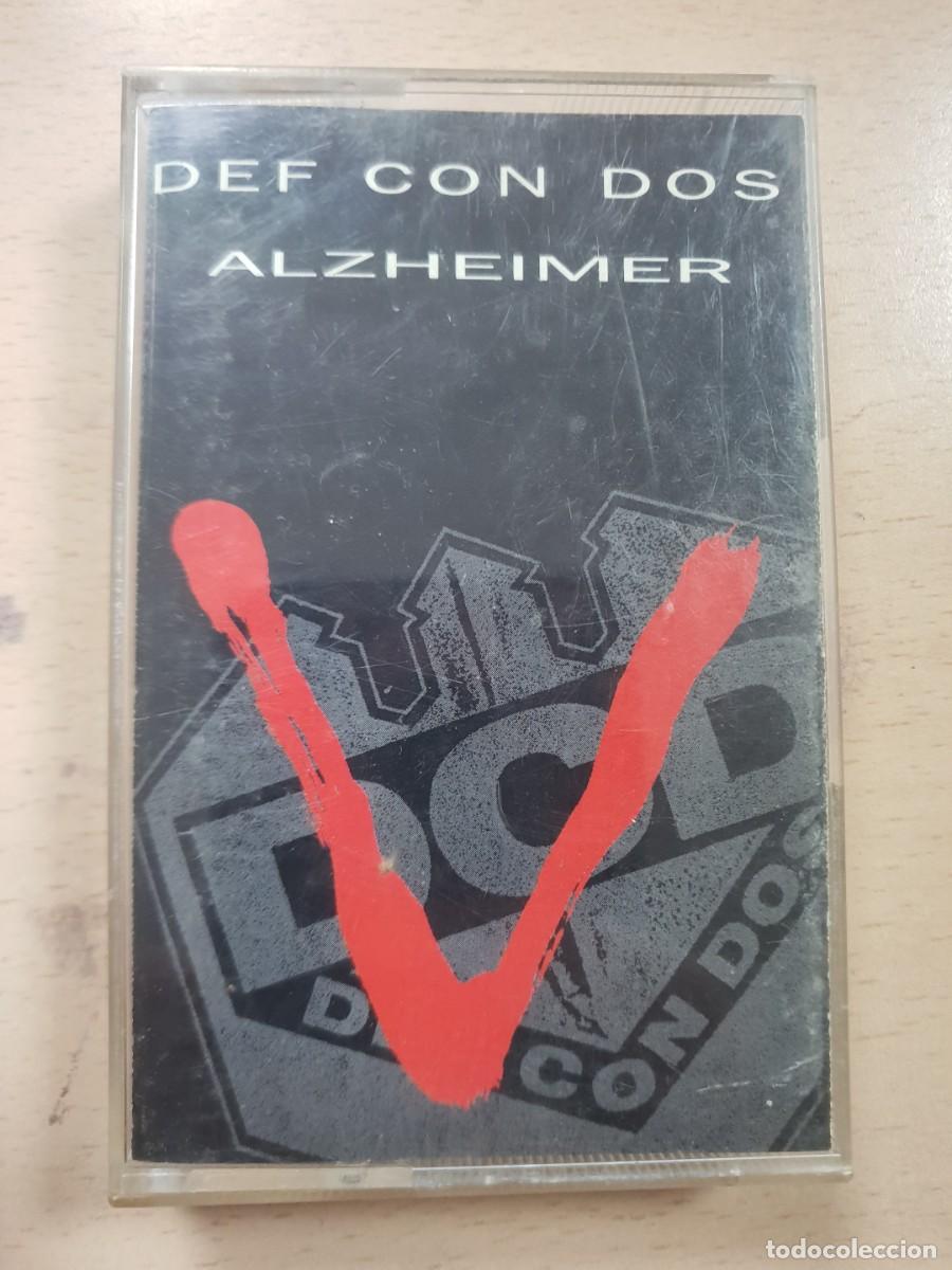Casetes antiguos: Cinta Casete def con dos Alzheimer