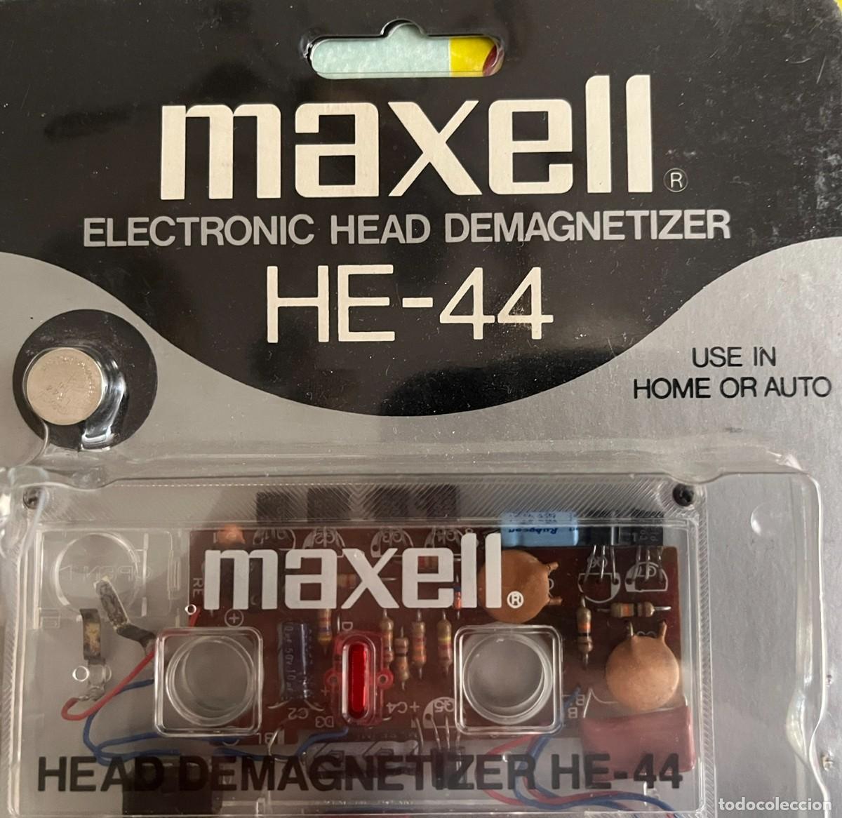 Casetes antiguos: Cassette Maxell Demagnetizer HE-44