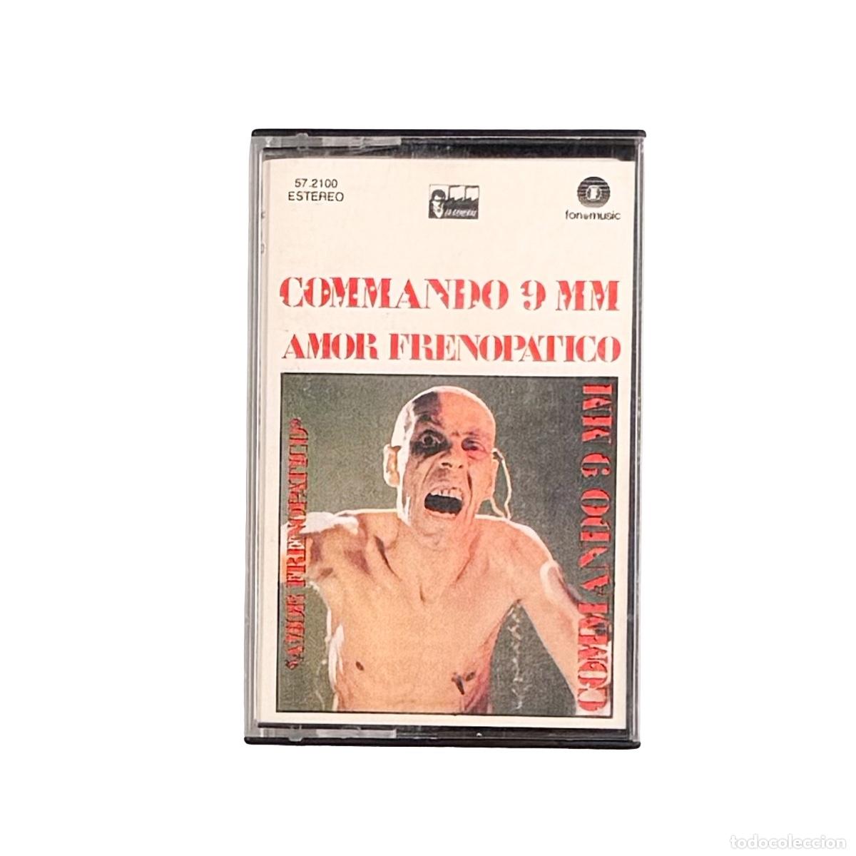 Cassette antiche: CASSETTE. Commando 9mm. Amor Frenopatico (VG+/VG+)
