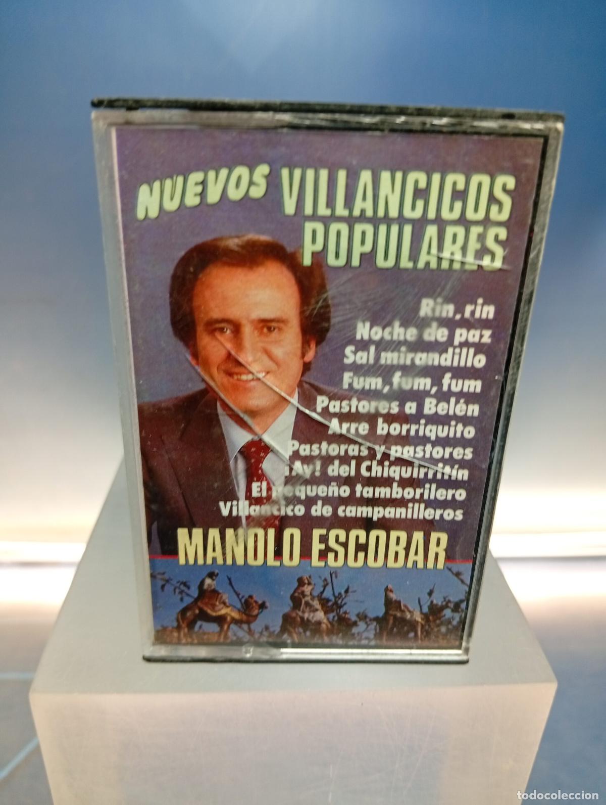 Casetes antiguos: Casete, Manolo Escobar, Nuevos Villancicos Populares