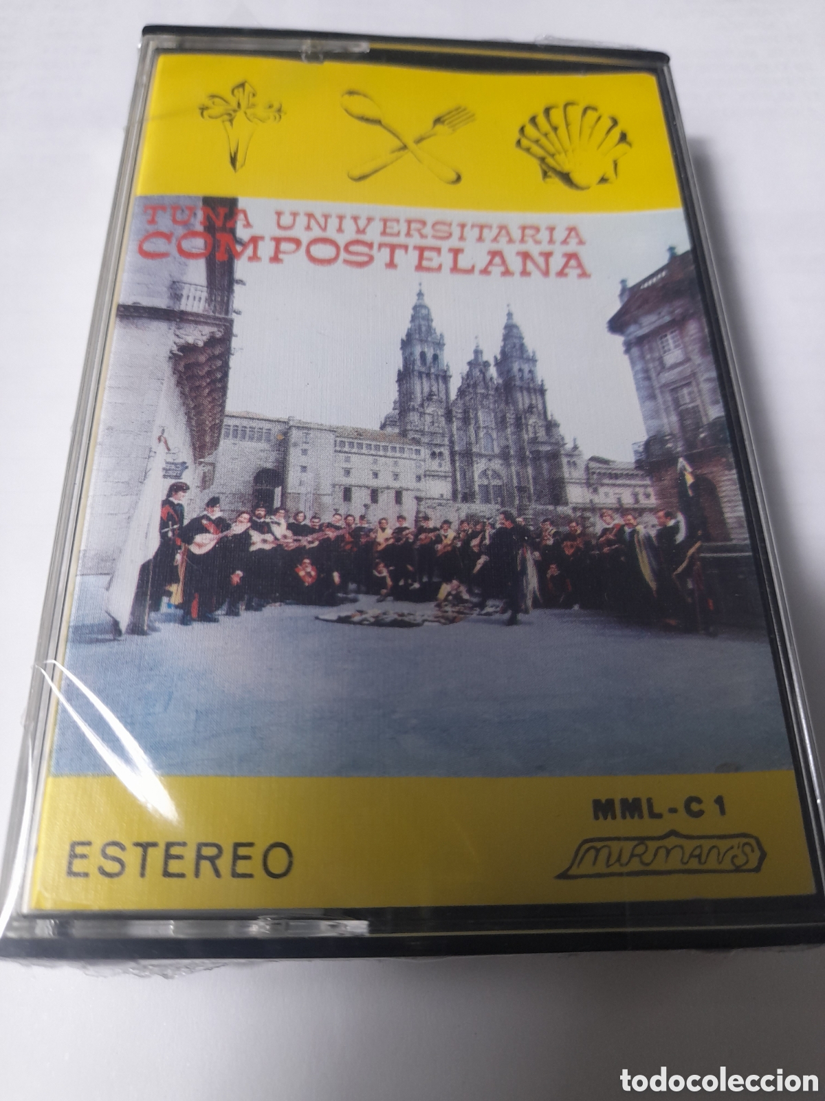 Casetes antiguos: TUNA UNIVERSITARIA COMPOSTELANA. - Foto 1