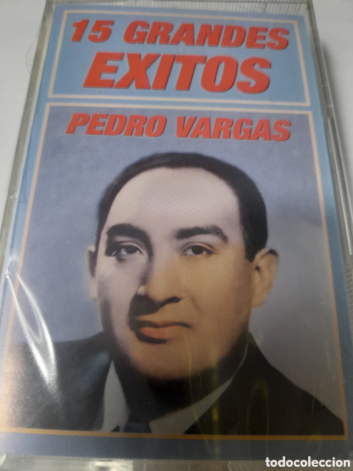 Casetes antiguos: PEDRO VARGAS. 15 Grandes &Eacute;xitos. - Foto 1