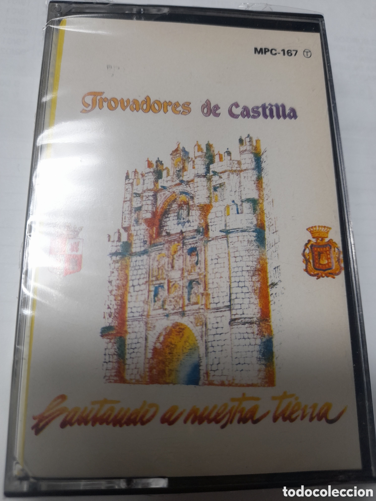 Casetes antiguos: TROVADORES DE CASTILLA. Cantando a nuestra tierra.
