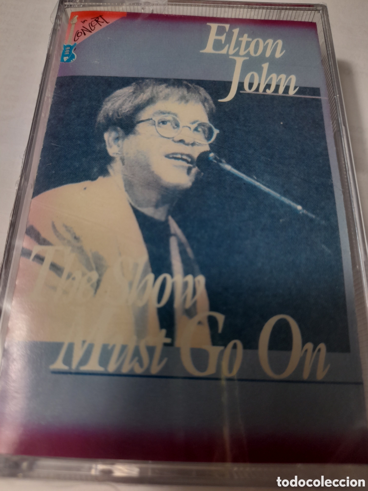 Casetes antiguos: ELTON JOHN. THE SHOW MUST GO ON.