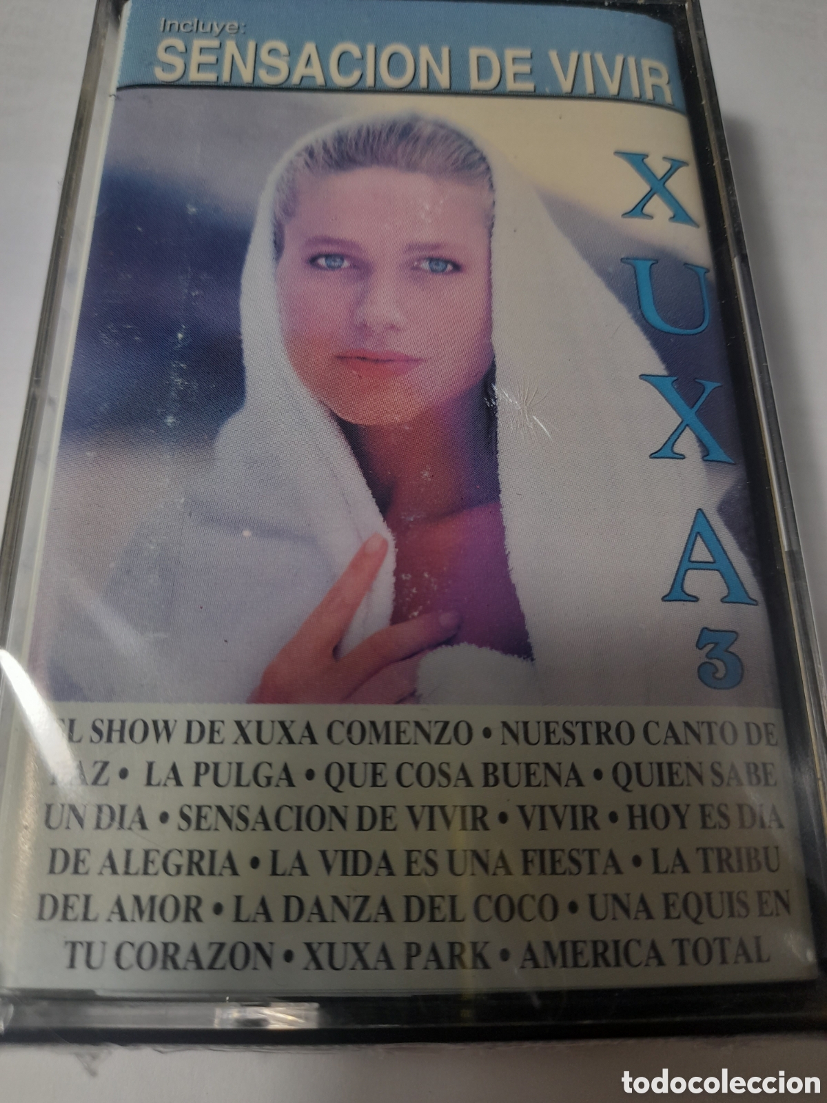 Casetes antiguos: XUXA 3. Incluye Sensaci&oacute;n de Vivir.