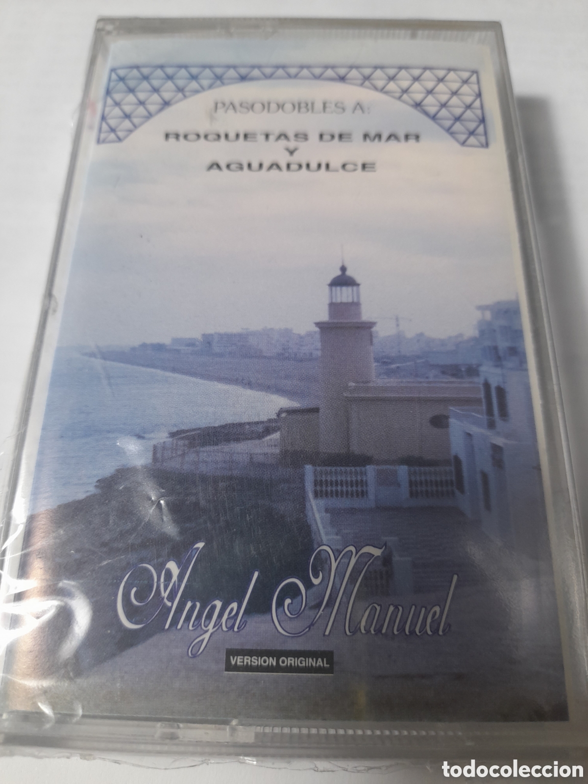 Casetes antiguos: ANGEL MANUEL. Pasodobles a Roquetas de Mar y Aguadulce.