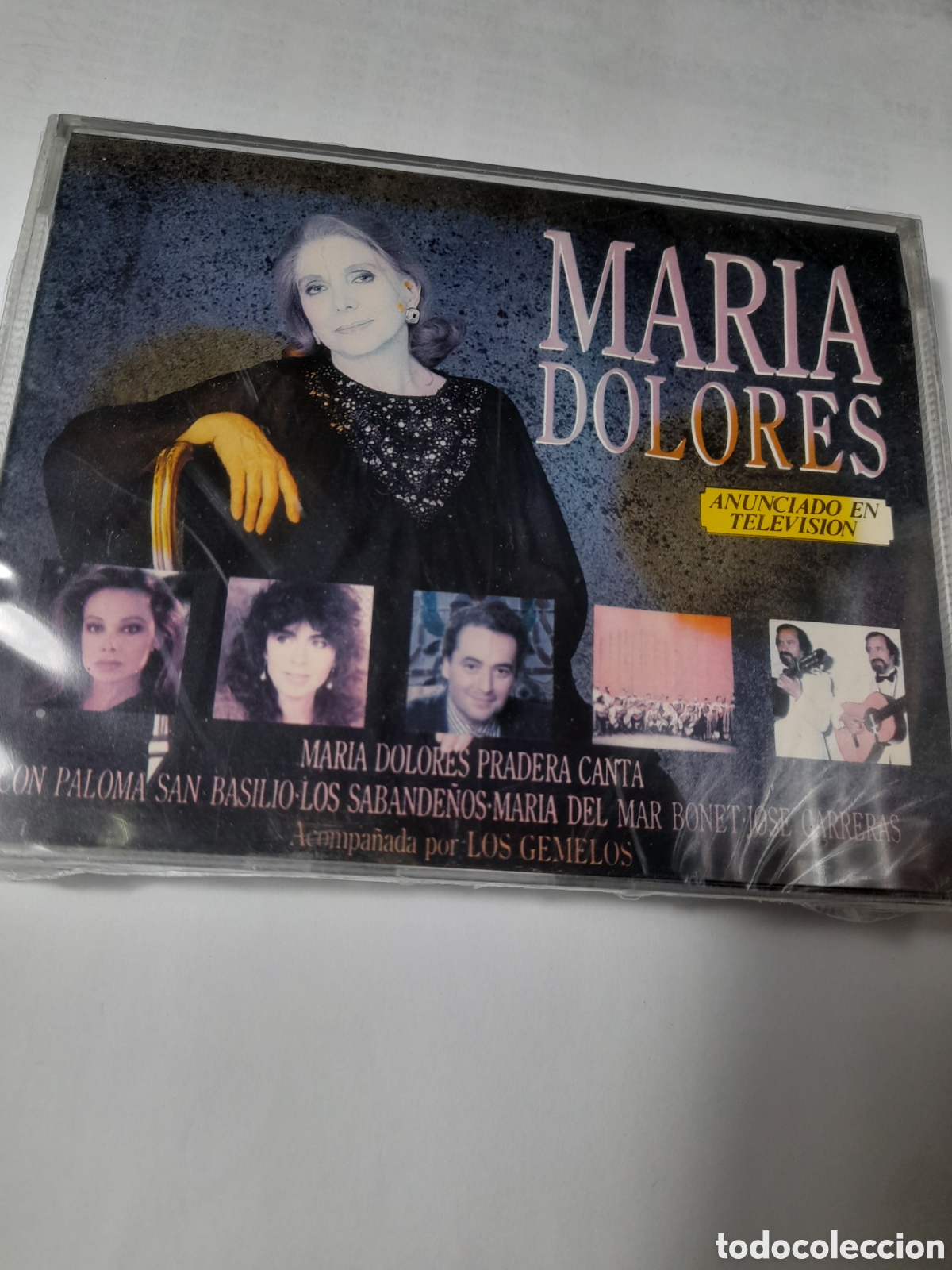 Casetes antiguos: MARIA DOLORES PRADERA. Con Paloma San Basilio. Los Sabande&ntilde;os. Maria del Mar Bonet y Jos&eacute; Carreras.