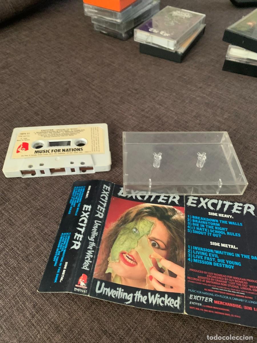 Casetes antiguos: CASETE. EXCITER. UNVEILINGTHE WICKED. - Foto 2
