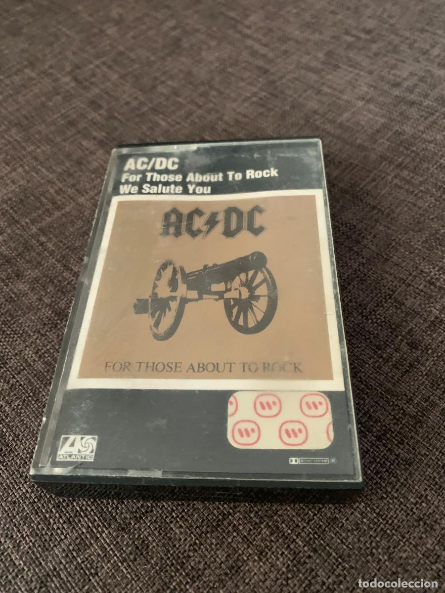 Casetes antiguos: CASETE. AC/DC. FOR THOSE ABOUT....