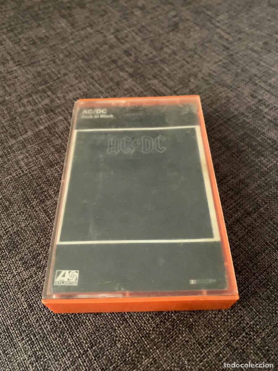 Casetes antiguos: CASETE. AC/DC. BACK IN BLACK.