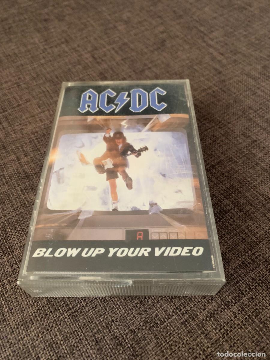 Casetes antiguos: CASETE. AC/DC. BLOW UP YOUR VIDEO.