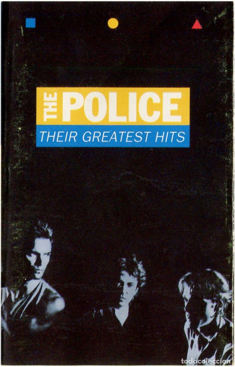 Casetes antiguos: The Police - Their Greatest Hits - Cassette Spain 1990 - A&M Records 397 096-4 - VG+/VG+