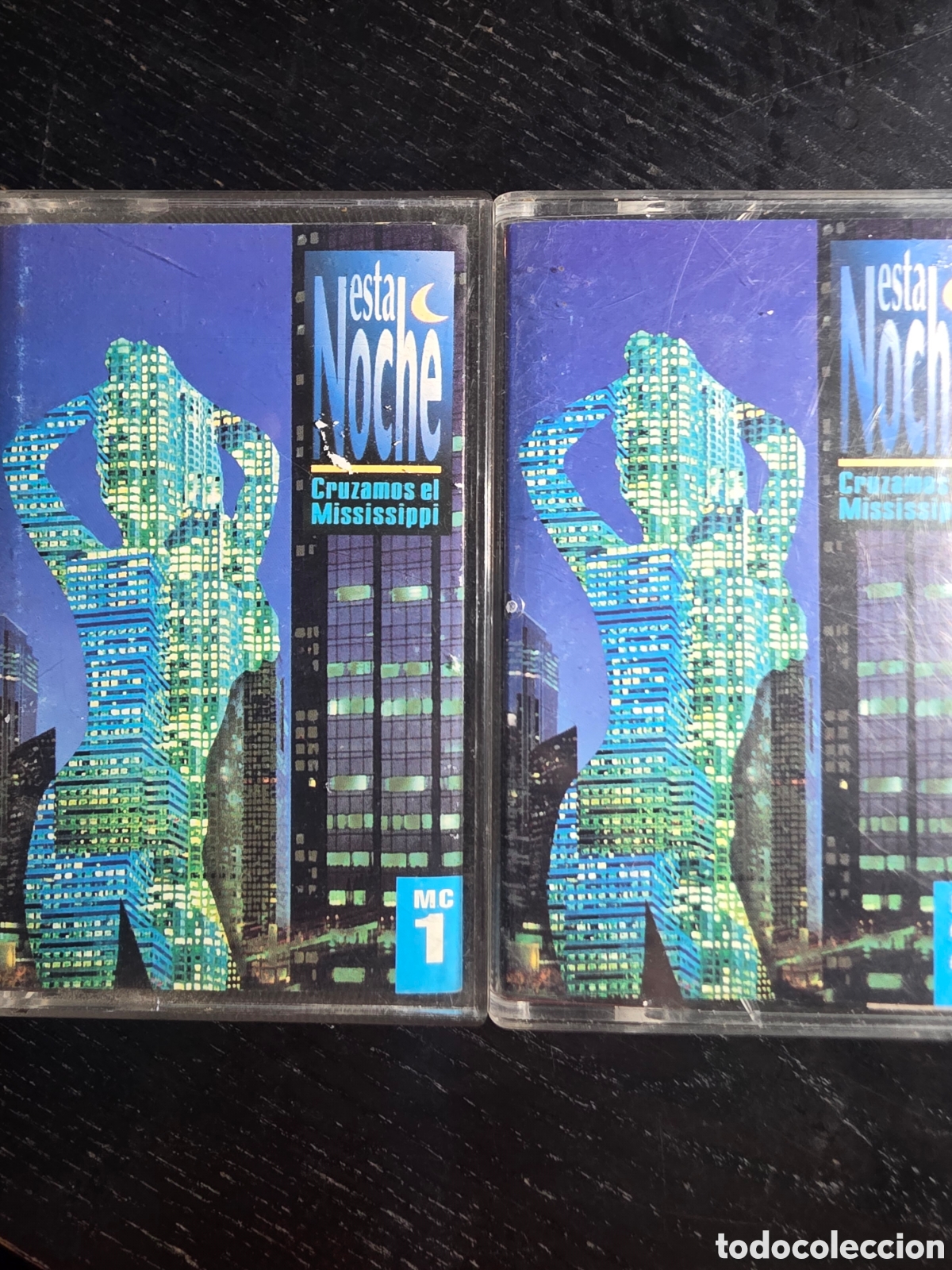 Casetes antiguos: ESTA NOCHE CRUZAMOS EL MISSISSIPPI..DOBLE CASSETTE
