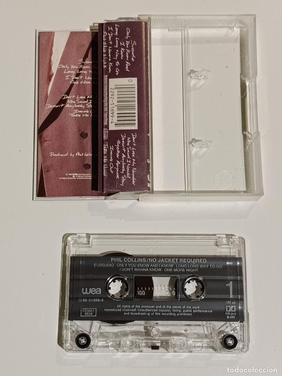 Casetes antiguos: Lote 2 cassette Phil Collins - Foto 4