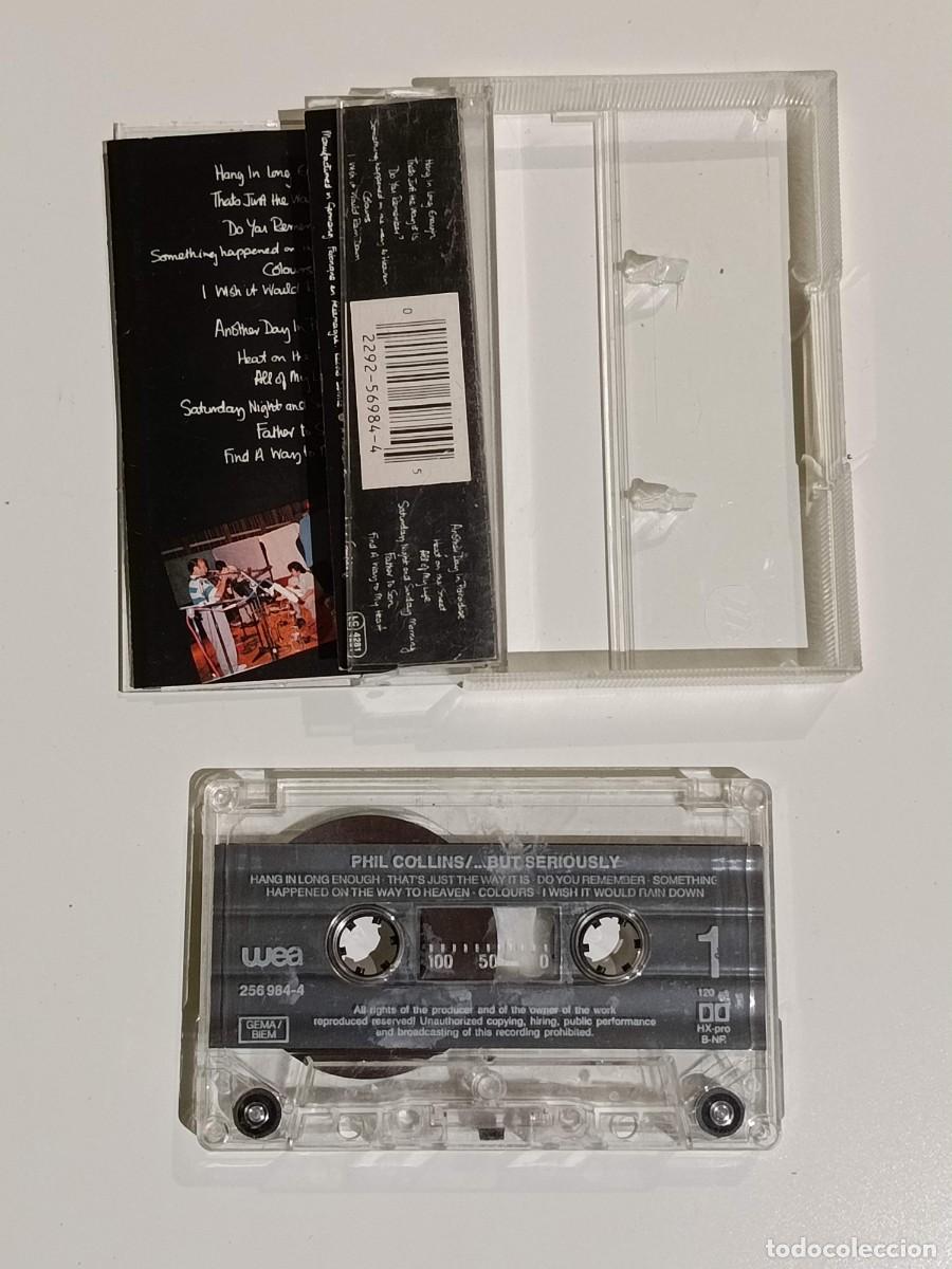 Casetes antiguos: Lote 2 cassette Phil Collins - Foto 7