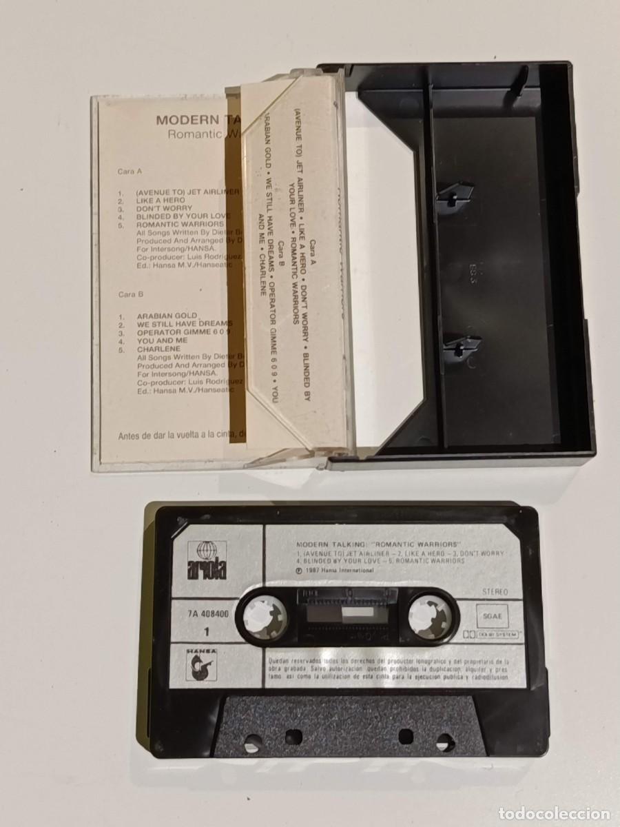 Casetes antiguos: Cassette Modern Talking Romantic Warriors - Foto 2