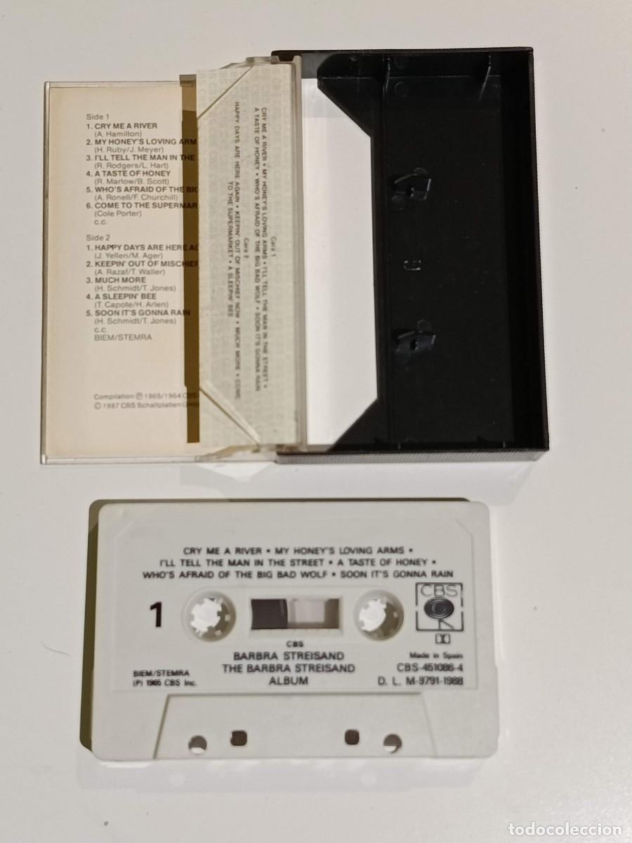 Casetes antiguos: Lote 3 cassette Barbra Streisand - Foto 10