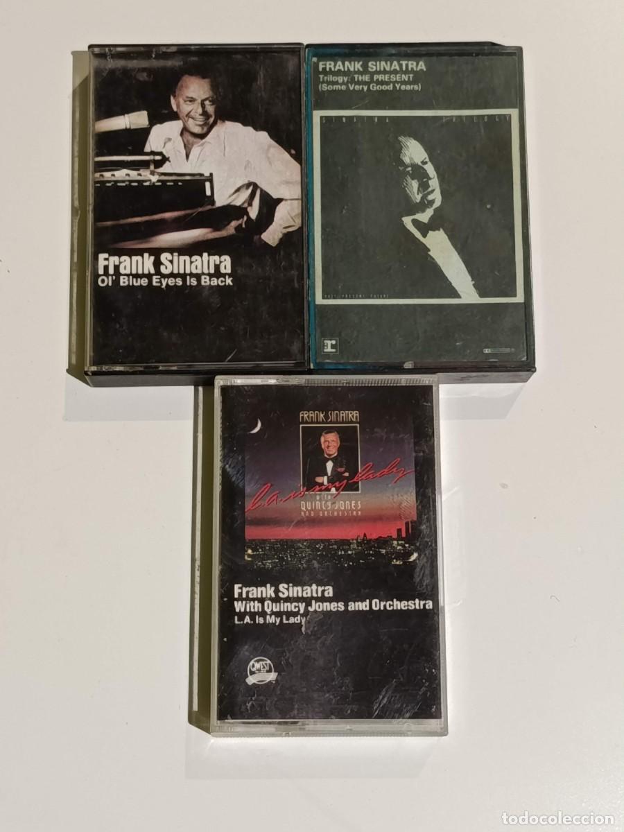Casetes antiguos: Lote 3 cassette Frank Sinatra - Foto 1