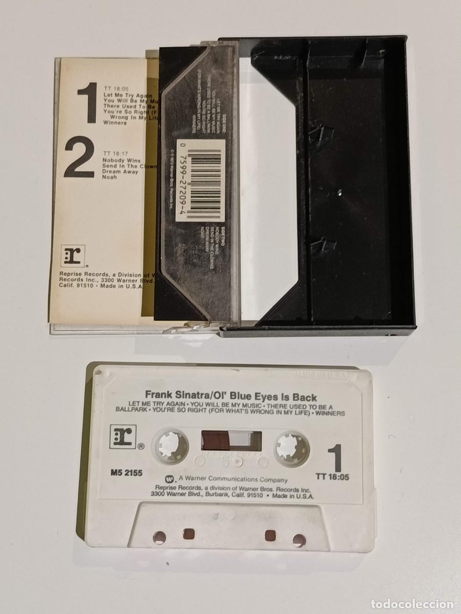 Casetes antiguos: Lote 3 cassette Frank Sinatra - Foto 4