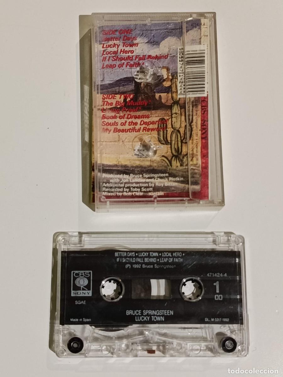 Casetes antiguos: Lote 3 cassette Bruce Springsteen - Foto 7
