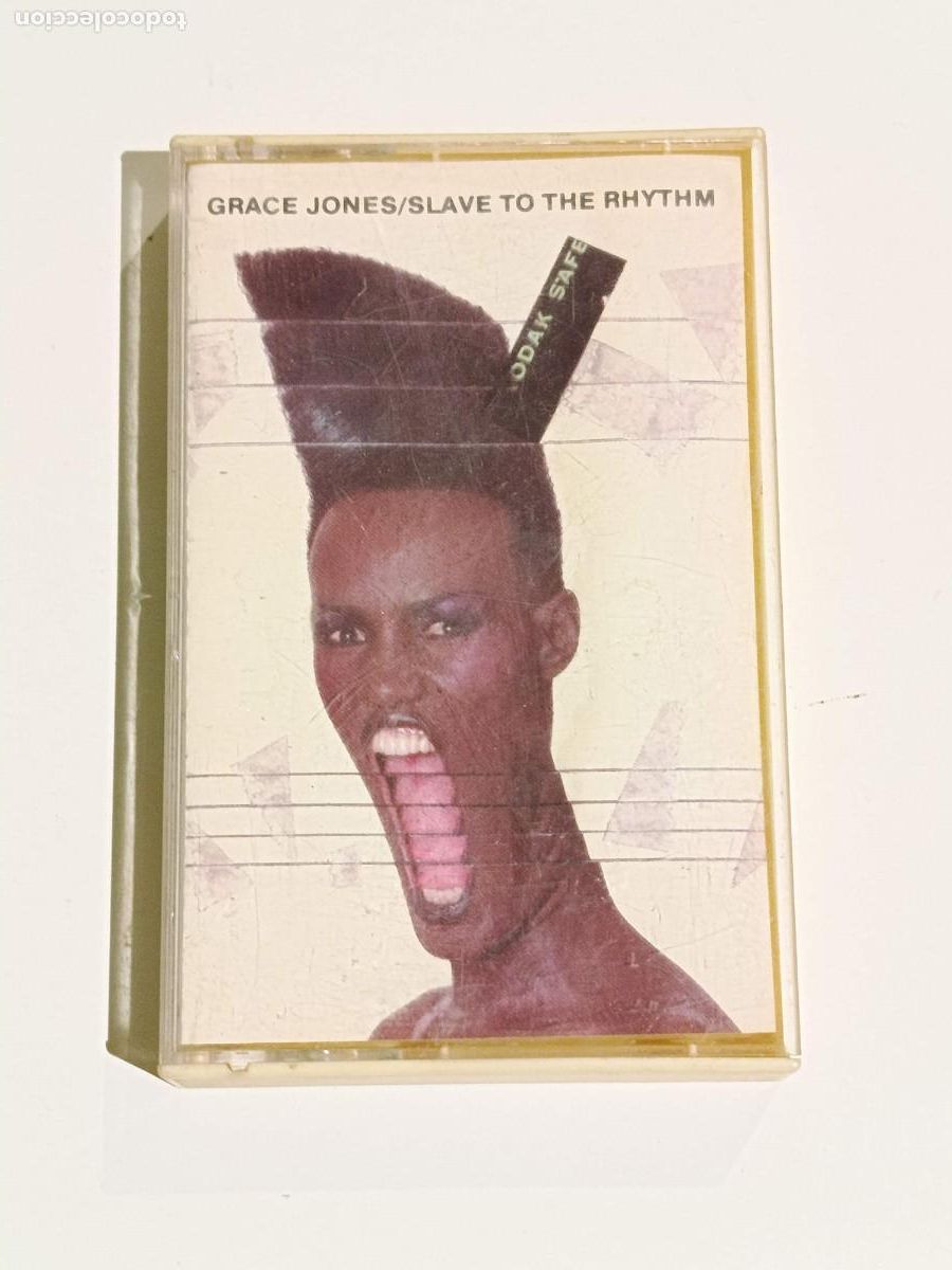 Casetes antiguos: Cassette Grace jones Slave to the rhythm