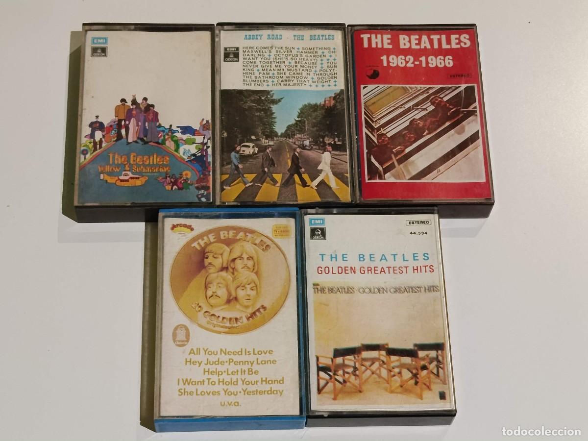 Casetes antiguos: Lote 5 cassette The beatles - Foto 1