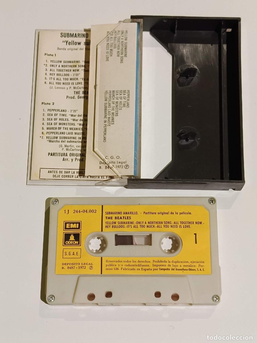 Casetes antiguos: Lote 5 cassette The beatles - Foto 4