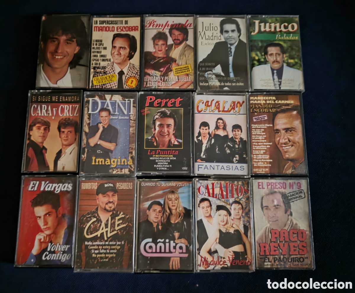 Casetes antiguos: Cintas cassette variadas