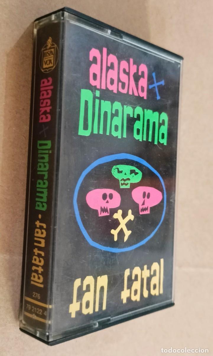 Casetes antiguos: Alaska y Dinarama - Fan fatal (1989) Pegamoides Fangoria
