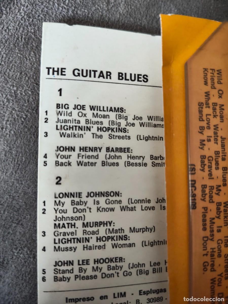 Casetes antiguos: Guitar Blues. Discophon. - Foto 2