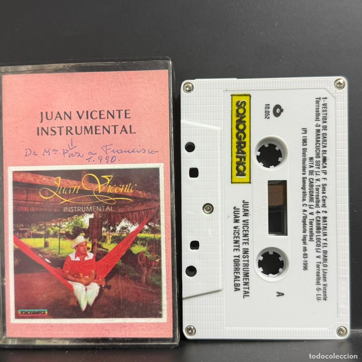 Casetes antiguos: Juan Vicente ● Juan Vicente Instrumental ● [Cassette, Album] 1983 Venezuela