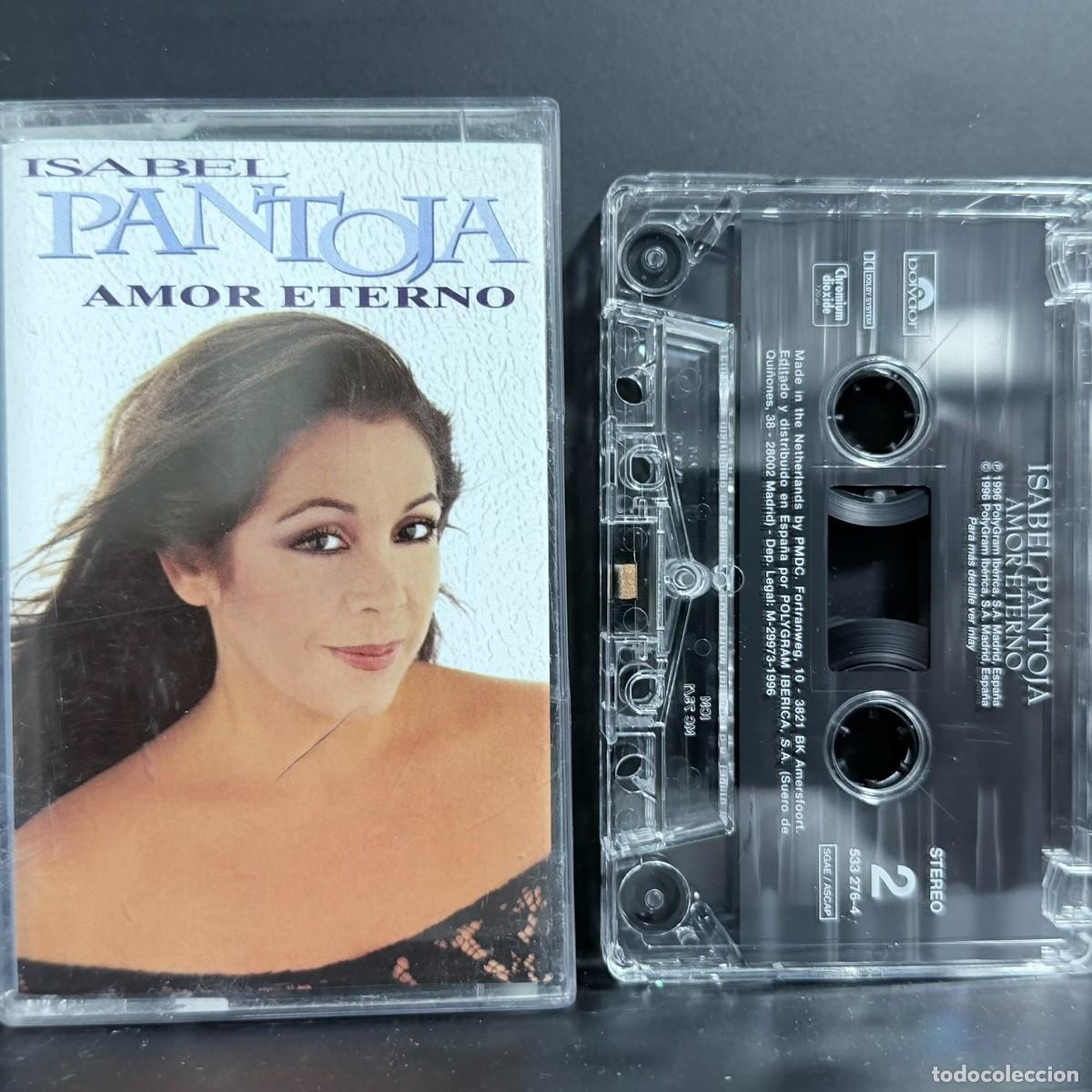 Casetes antiguos: Isabel Pantoja ● Amor Eterno ● [Cassette, Album] 1996 Spain