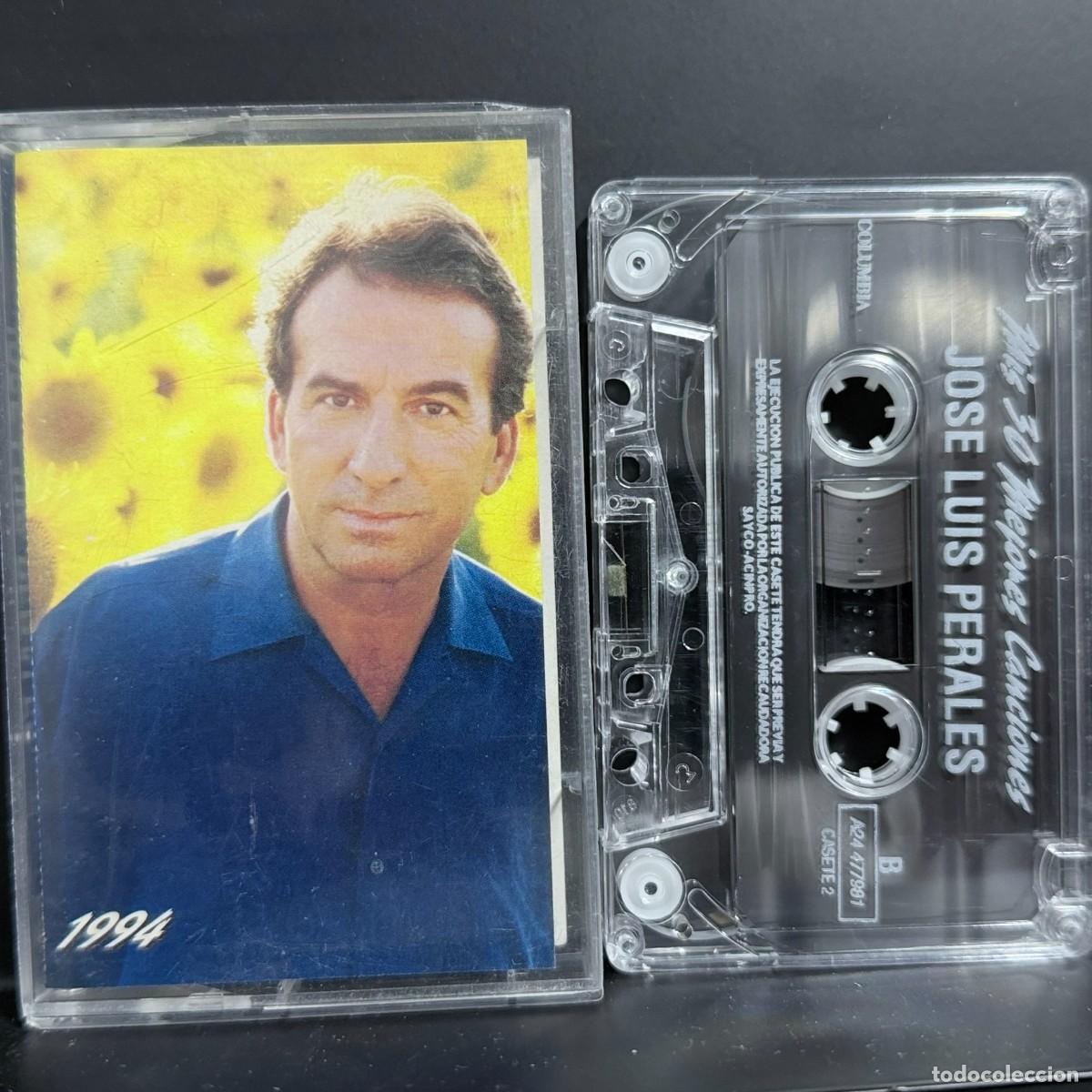 Casetes antiguos: Jose Luis Perales ● Mis 30 Mejores Canciones ● [2xCassette, Album] solo se incluye el cassette n&ordm; 2
