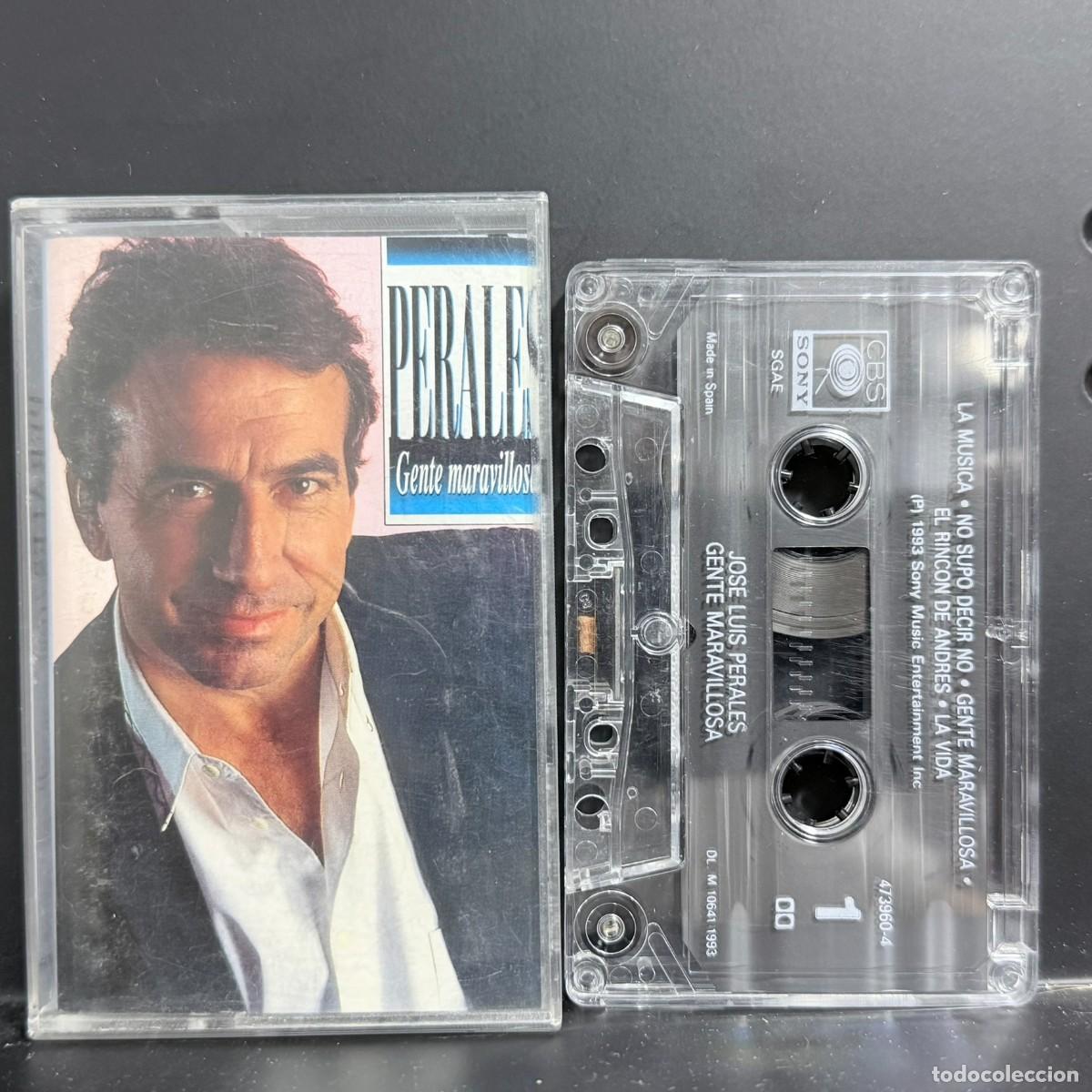 Casetes antiguos: Jose Luis Perales ● Gente Maravillosa ● [Cassette, Album] 1993 Spain