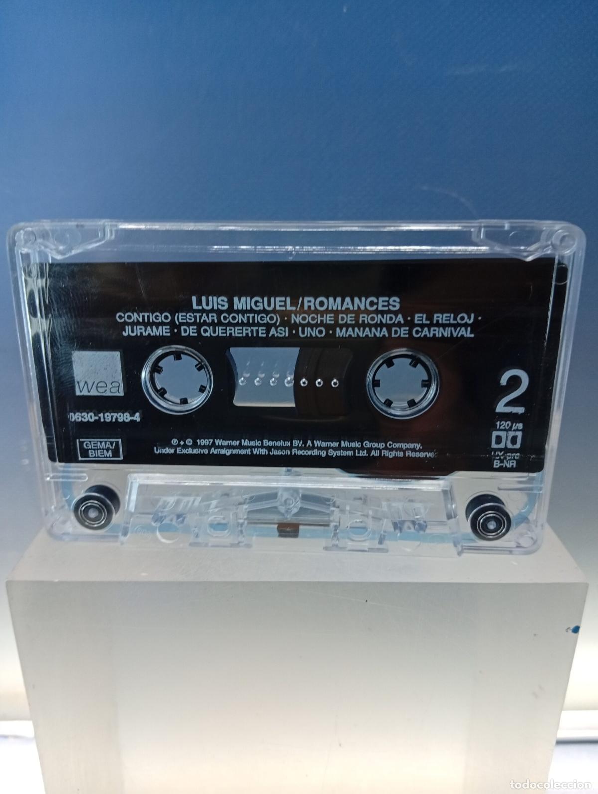 Casetes antiguos: Casete, Luis Miguel, Romances - Foto 4