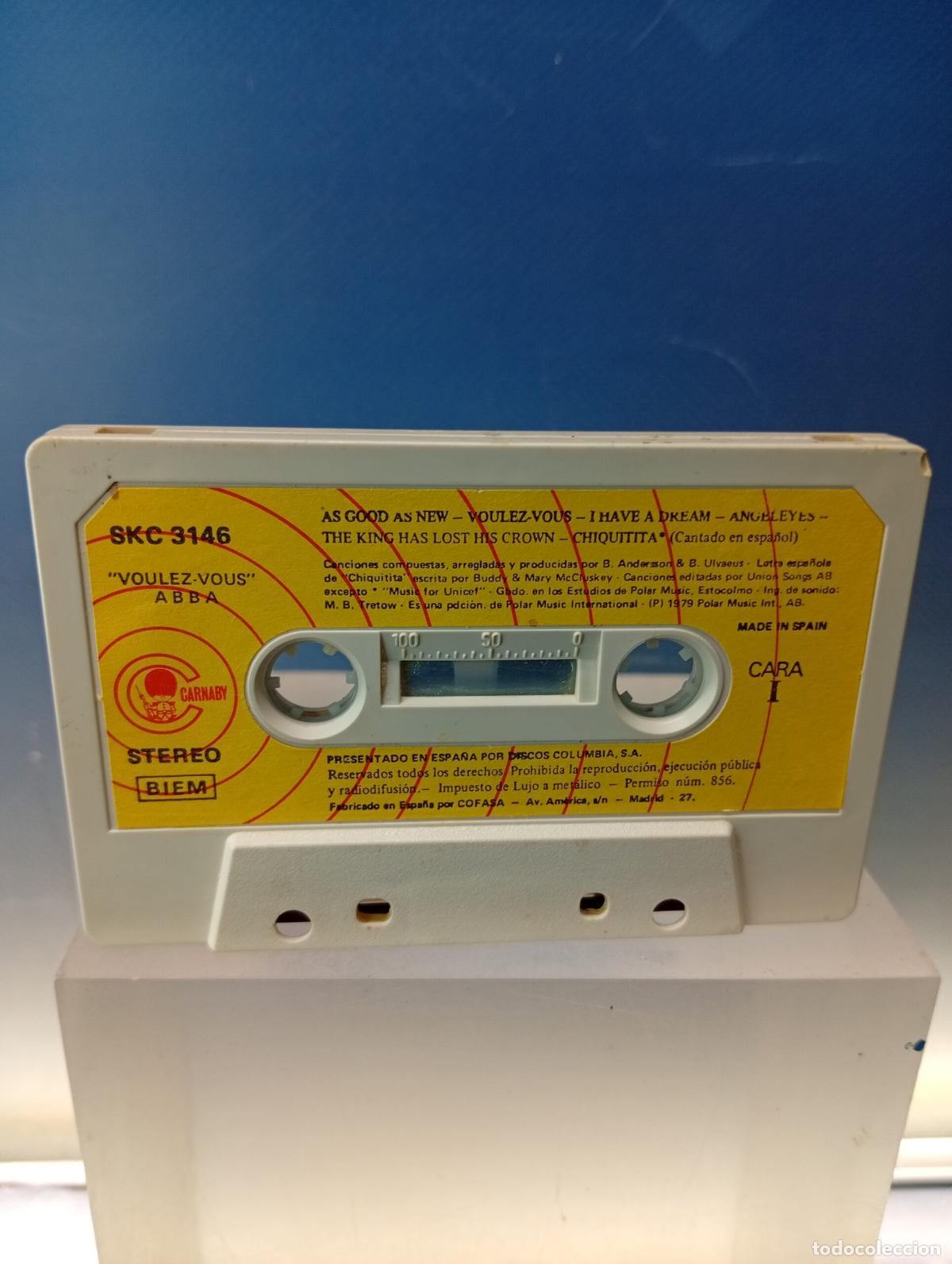 Casetes antiguos: Casete, Voulez Vous, Abba - Foto 4