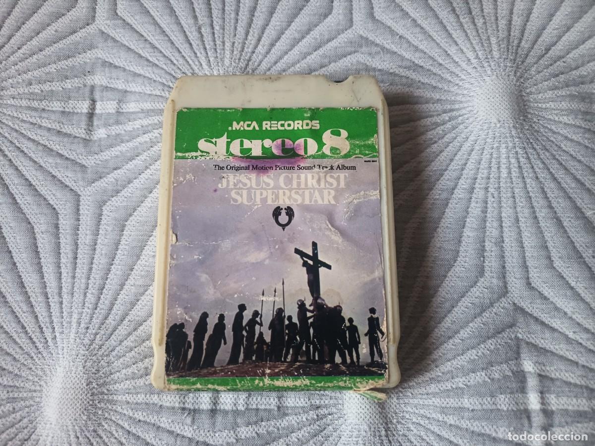 Casetes antiguos: Jesus Christ Superstar 8 track, stereo 8, 8 pistas